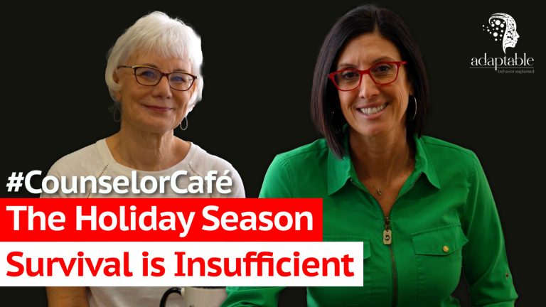 Counselor Café: The Holiday Season – Survival is Insufficient
