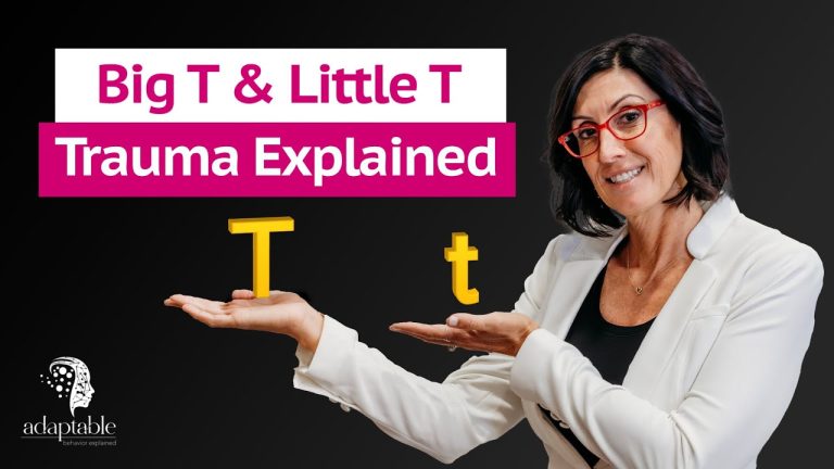 Non-Specific Trauma: Big T’s Little T’s