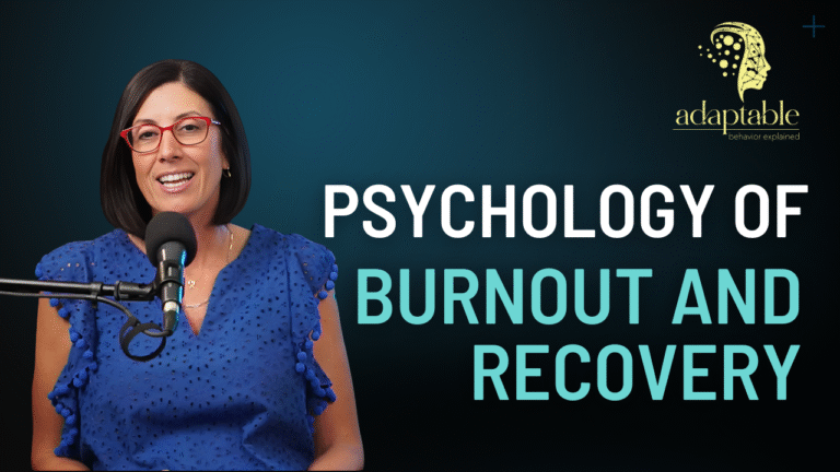 Psychology of Burnout and Recovery