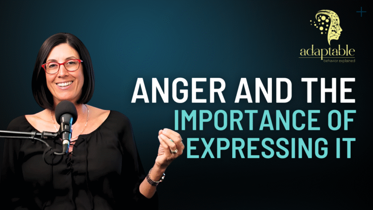 Anger and the Importance of Expressing it