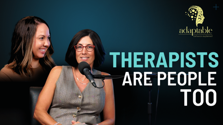 Therapists are People too