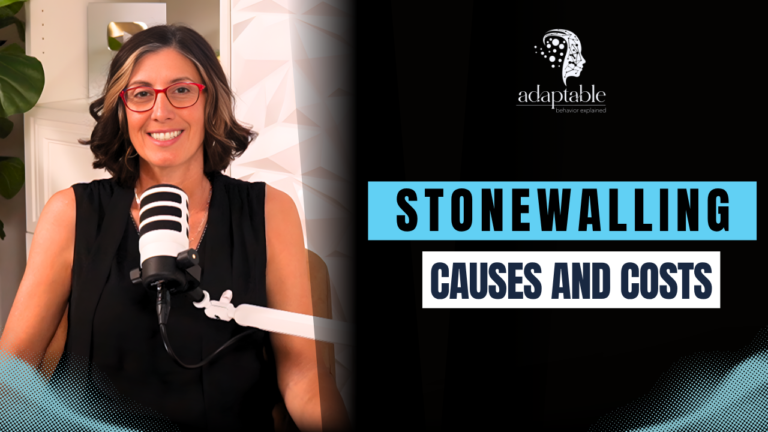 Stonewalling: When Silence Becomes the Wall