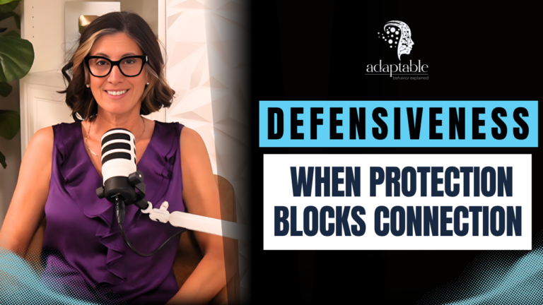 Defensiveness: When Protection Blocks Connection